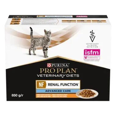 PRO PLAN® NF RENAL FUNCTION (Advanced Care). Ветеринарна дієта для котів для підтримання функції нирок (Професійний догляд), 
