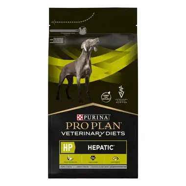 PRO PLAN® HP Hepatic. Ветеринарна дієта для цуценят та дорослих собак для підтримання функції печінки при хронічній печінкові